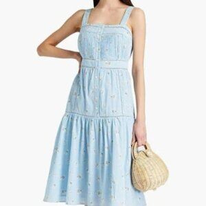 Joie Blue Charmesse Dress - Blue Floral